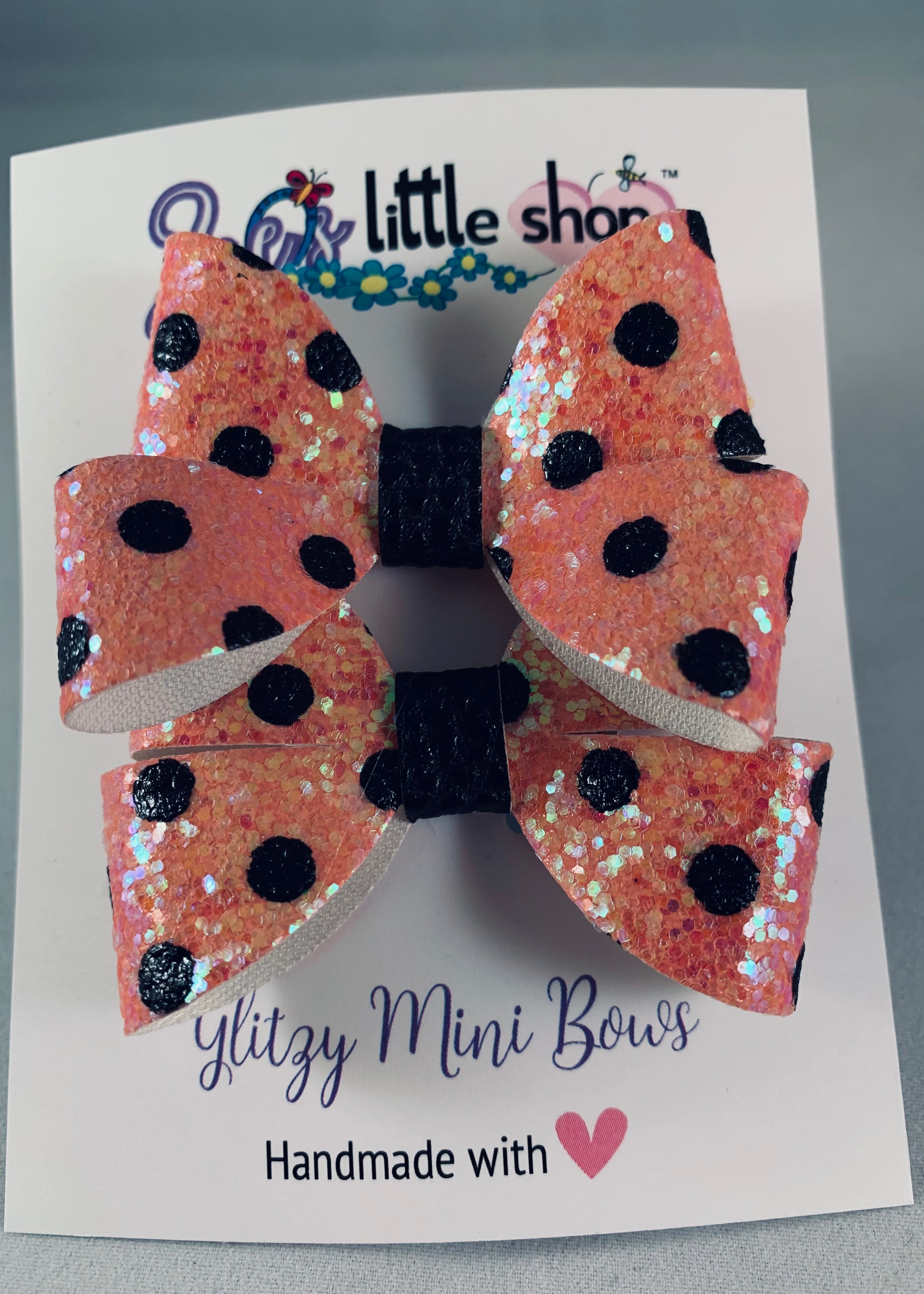 Mini Glitzy Bows